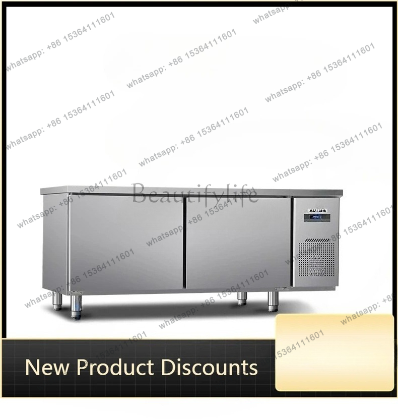 Commercial Kitchen Youtube - Mesa de Operação Comercial Refrigerada com
