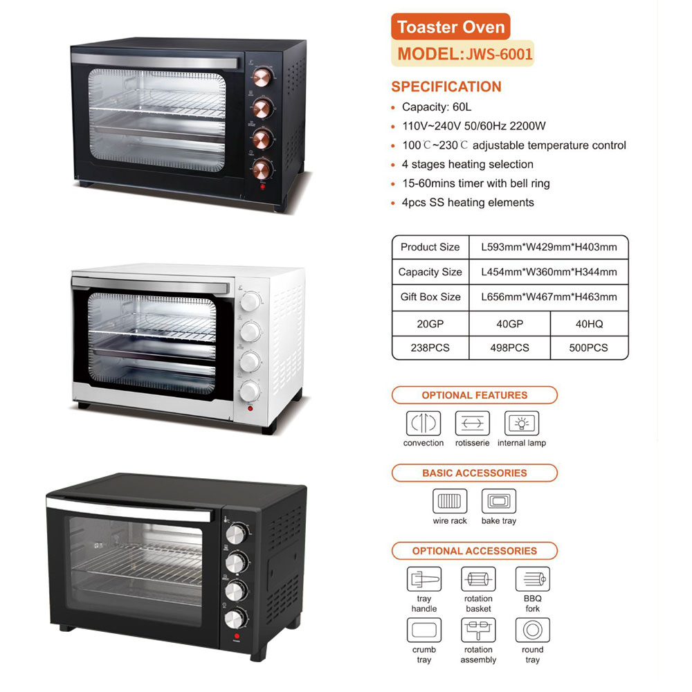 Forno Elétrico 60L Grande Come - Commercial Kitchen Manufacturers avaliação e preço