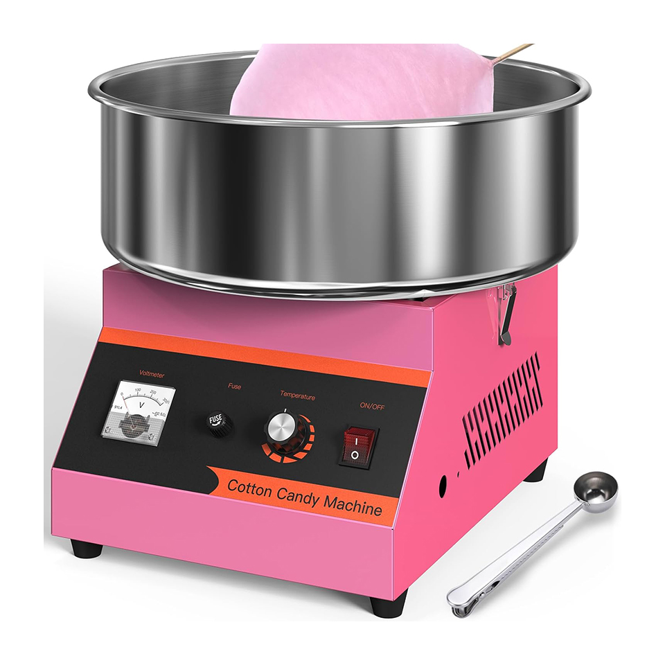 Máquina de Algodão Doce Elétri - Candy Floss Machine Commercial avaliação e preço