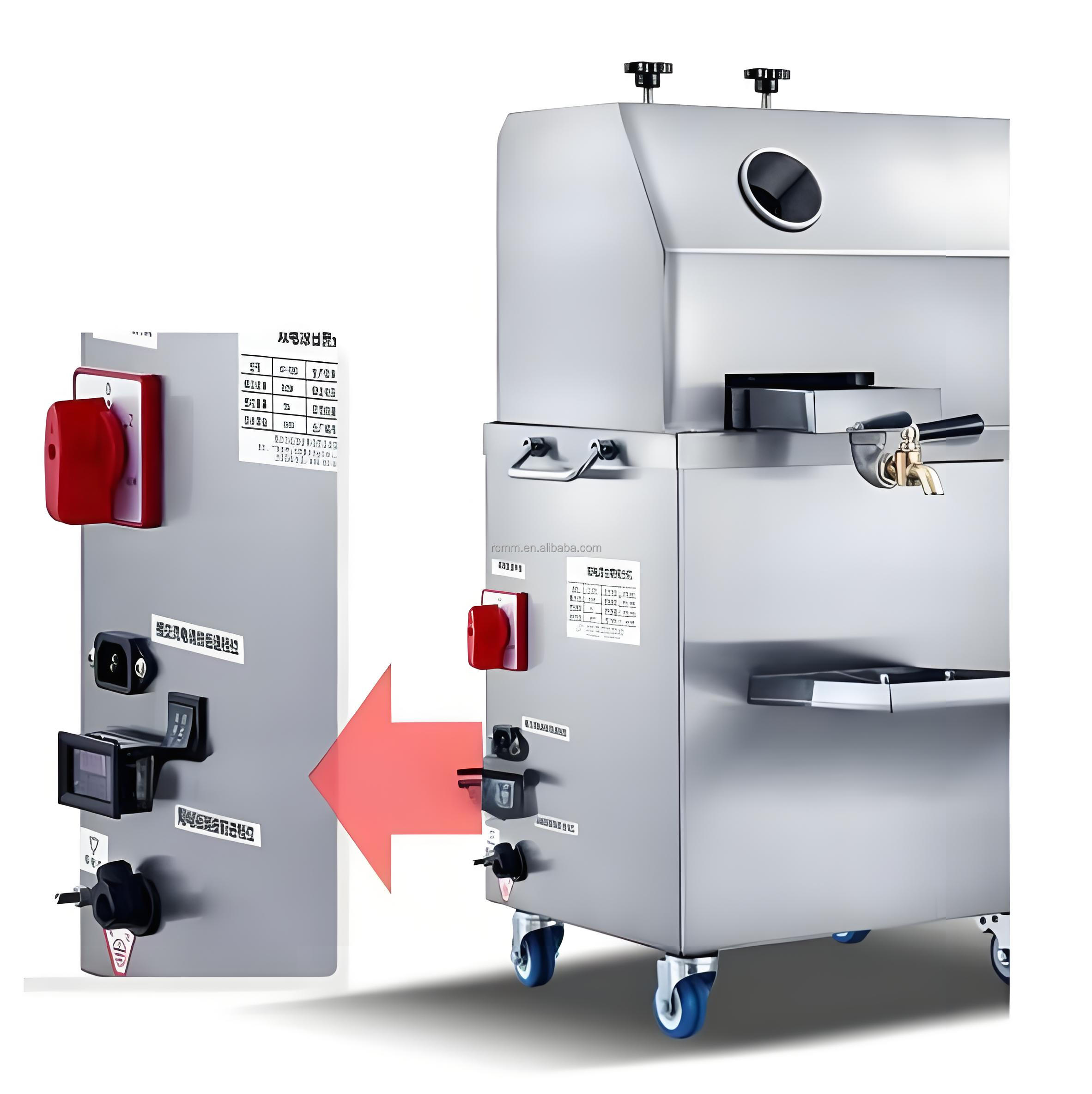 Novo portátil de aço inoxidáve - Commercial Kitchen Machinery avaliação e preço