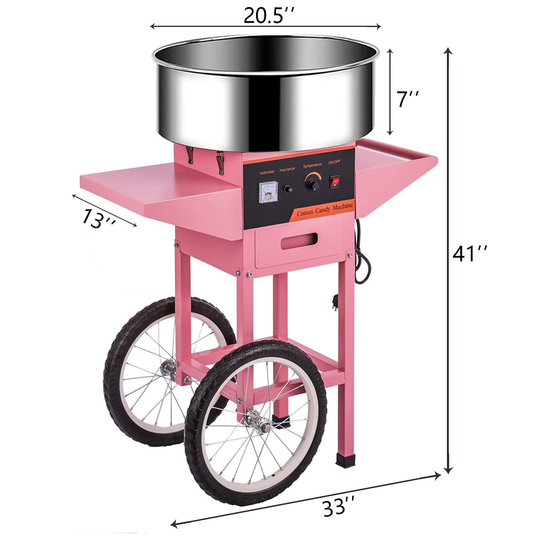 Máquina de Algodão Doce Comerc - Candy Floss Machine Commercial avaliação e preço