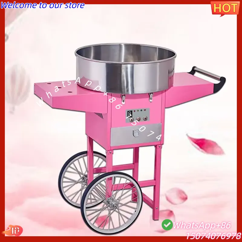 Máquina de Algodão Doce Elétri - Candy Floss Machine Commercial avaliação e preço