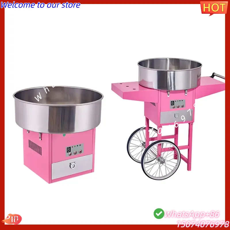 Máquina de Algodão Doce Elétri - Candy Floss Machine Commercial avaliação e preço