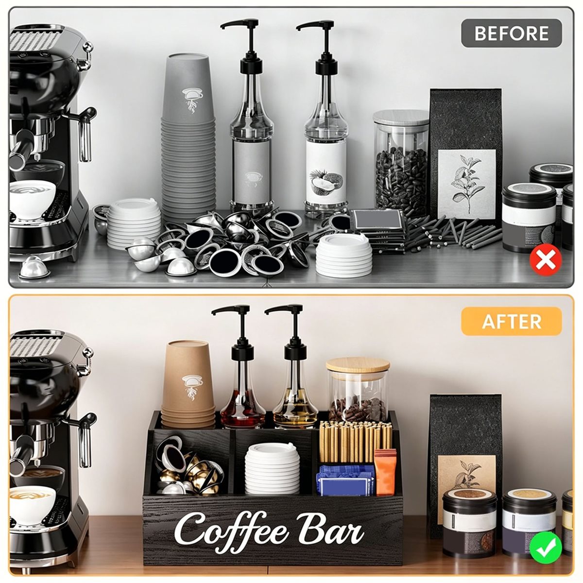 Organizador de Estação de Café - Commercial Kitchen Manufacturers avaliação e preço